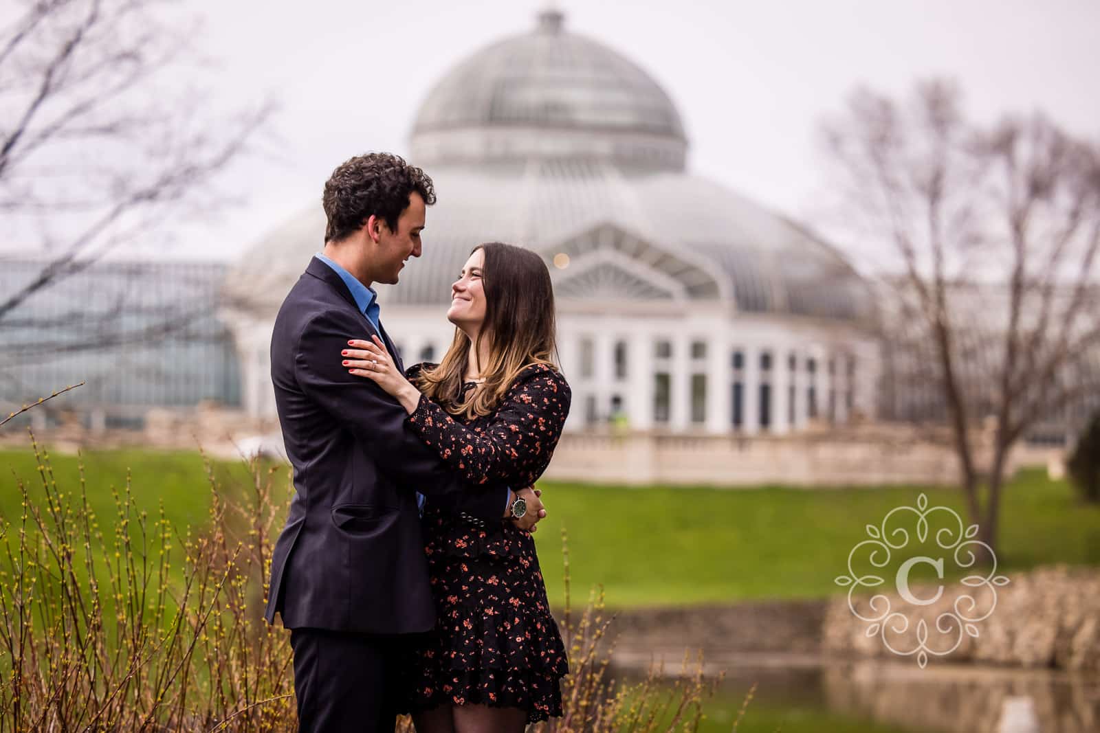 Proposal Engagement Photo Como Park MN