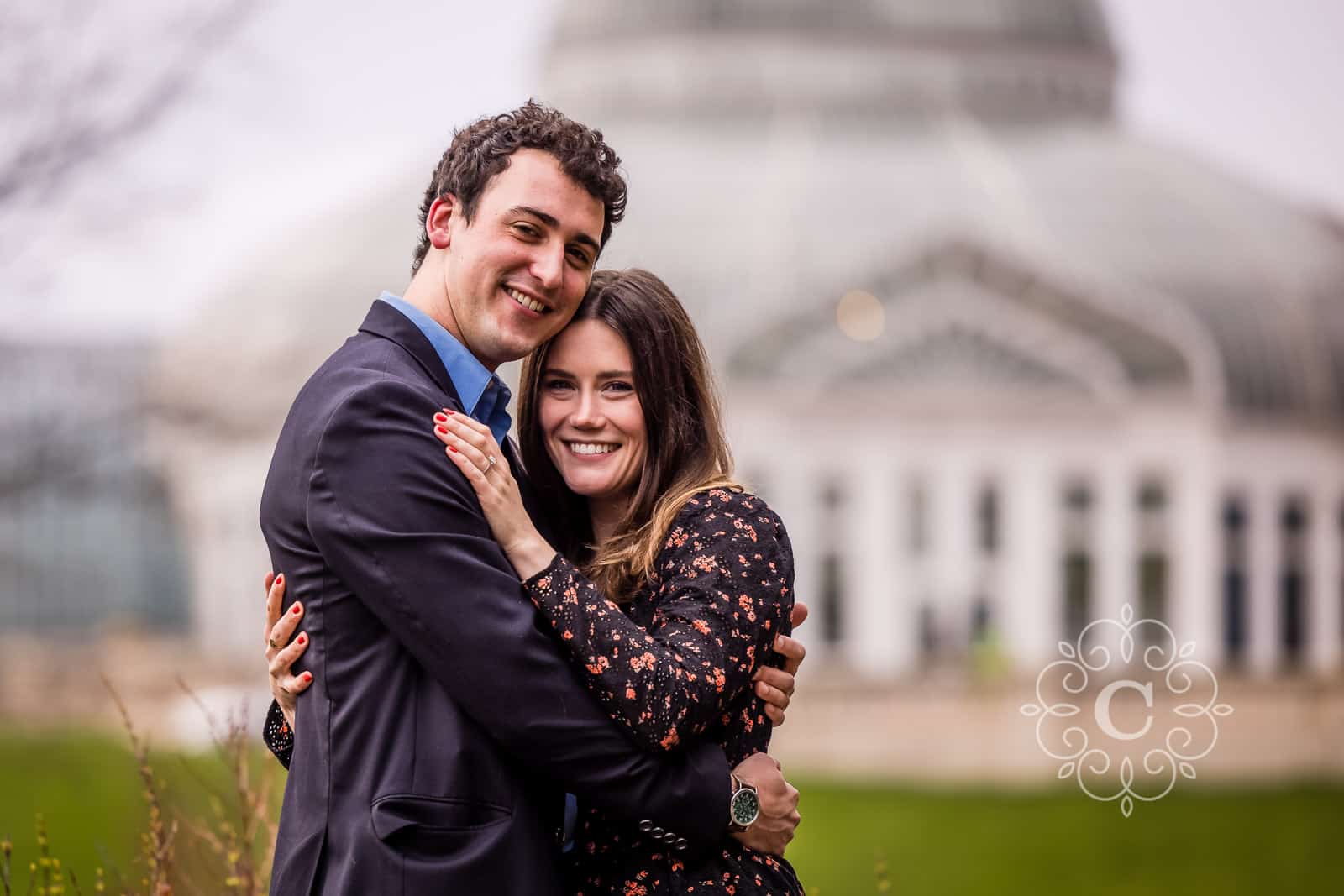 Proposal Engagement Photo Como Park MN