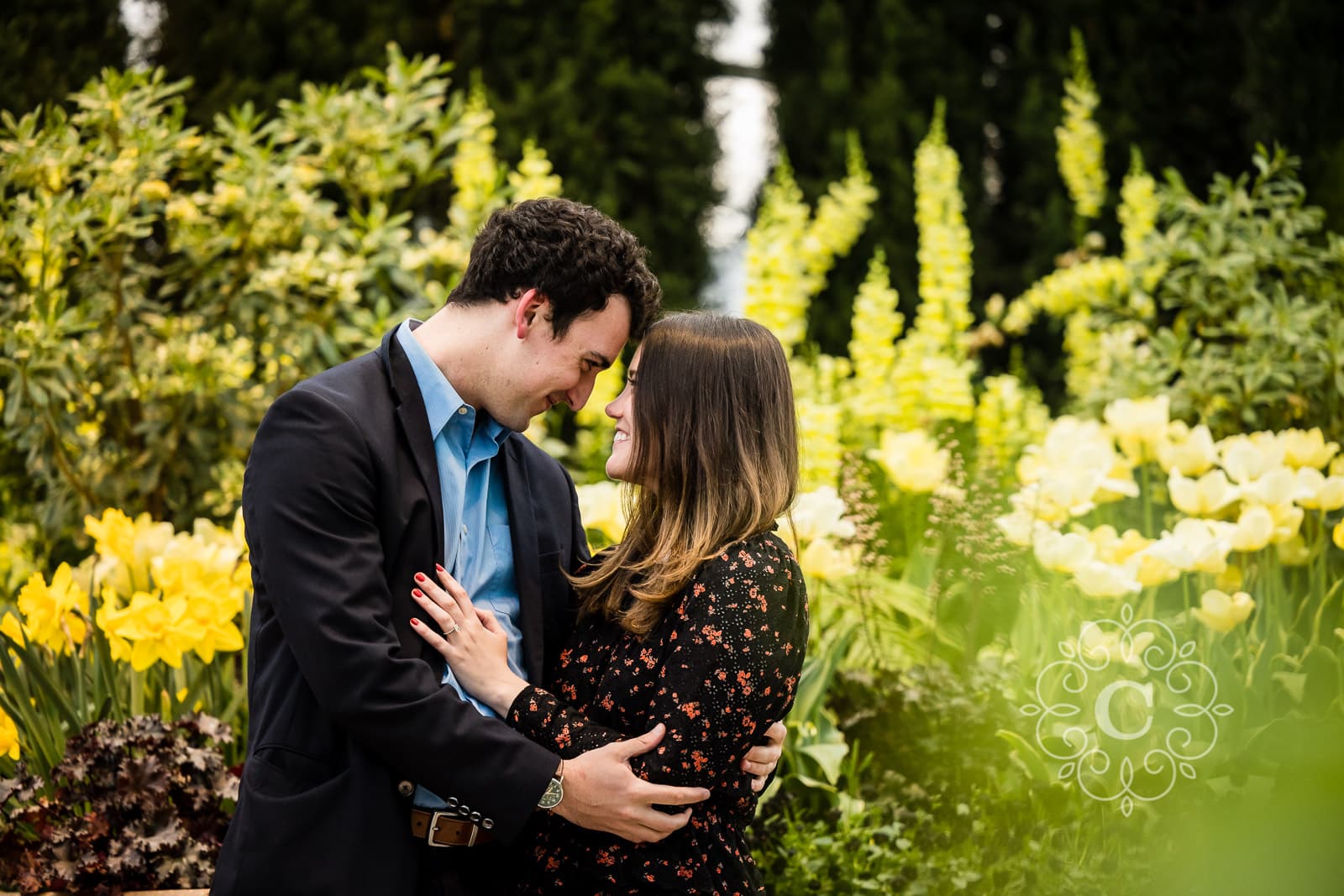 Proposal Engagement Photo Como Park MN