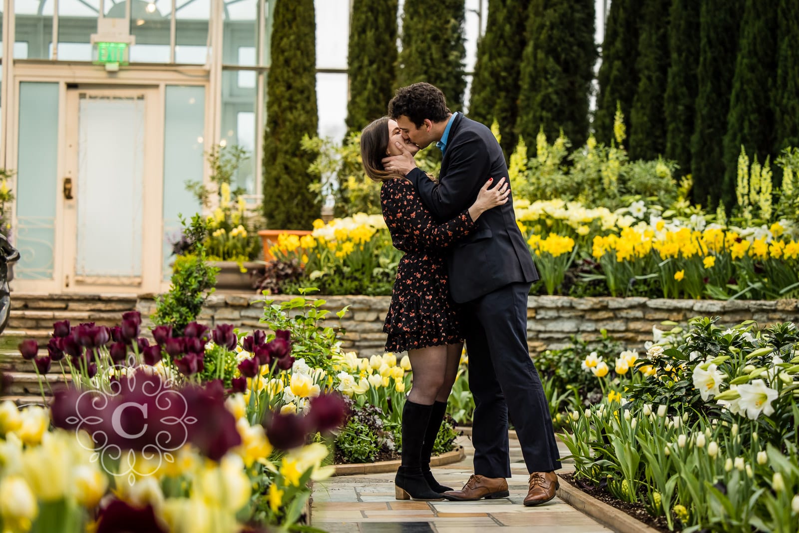 Proposal Engagement Photo Como Park MN