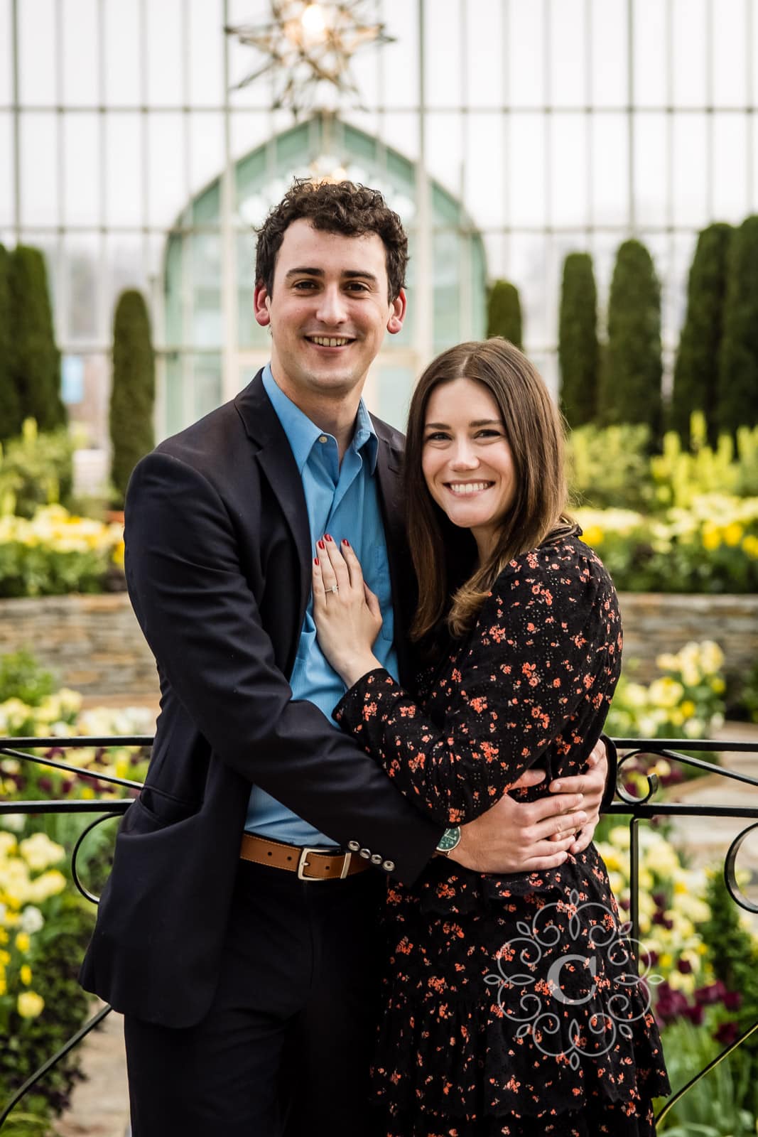 Proposal Engagement Photo Como Park MN