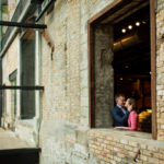 Mill City Museum Minneapolis MN Engagement Photo