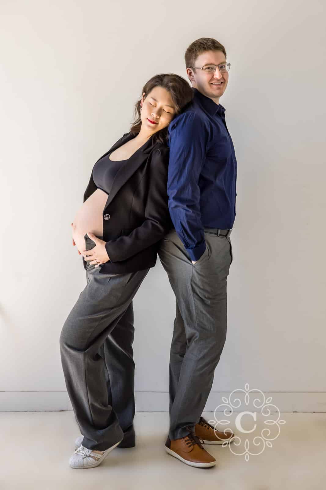 High Fashion Asian Maternity Photography