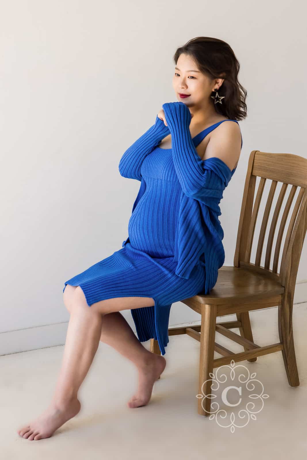 High Fashion Asian Maternity Photography