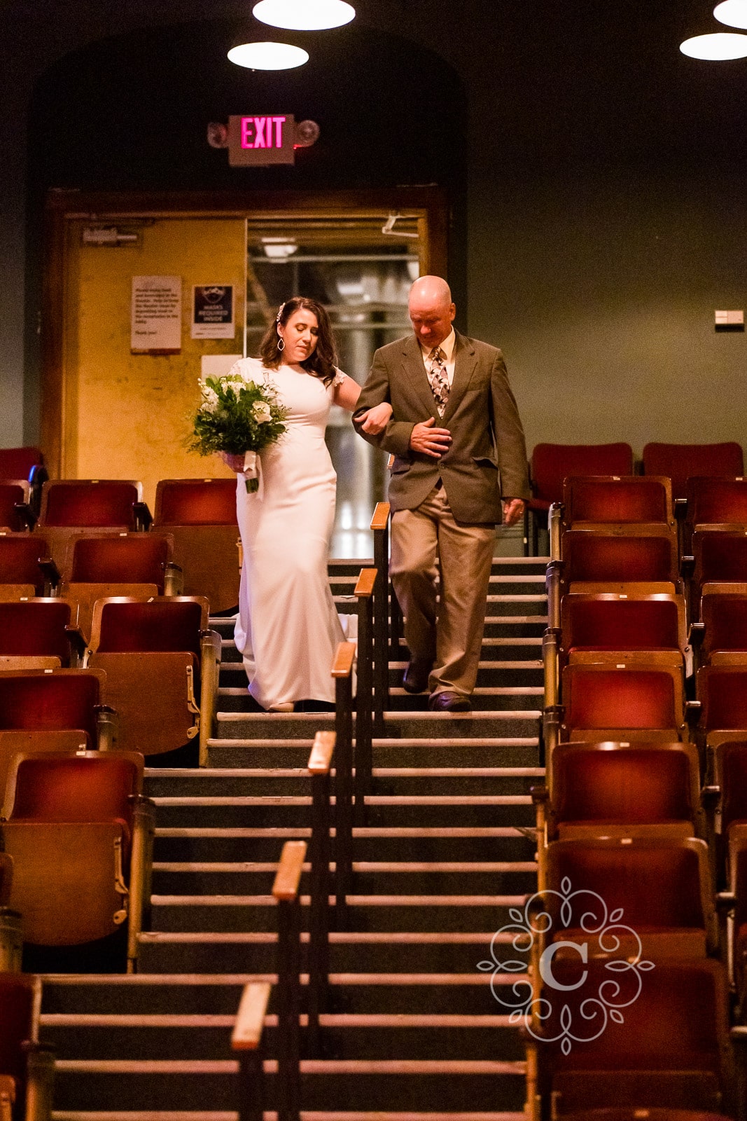 Minneapolis Theater Wedding Photography