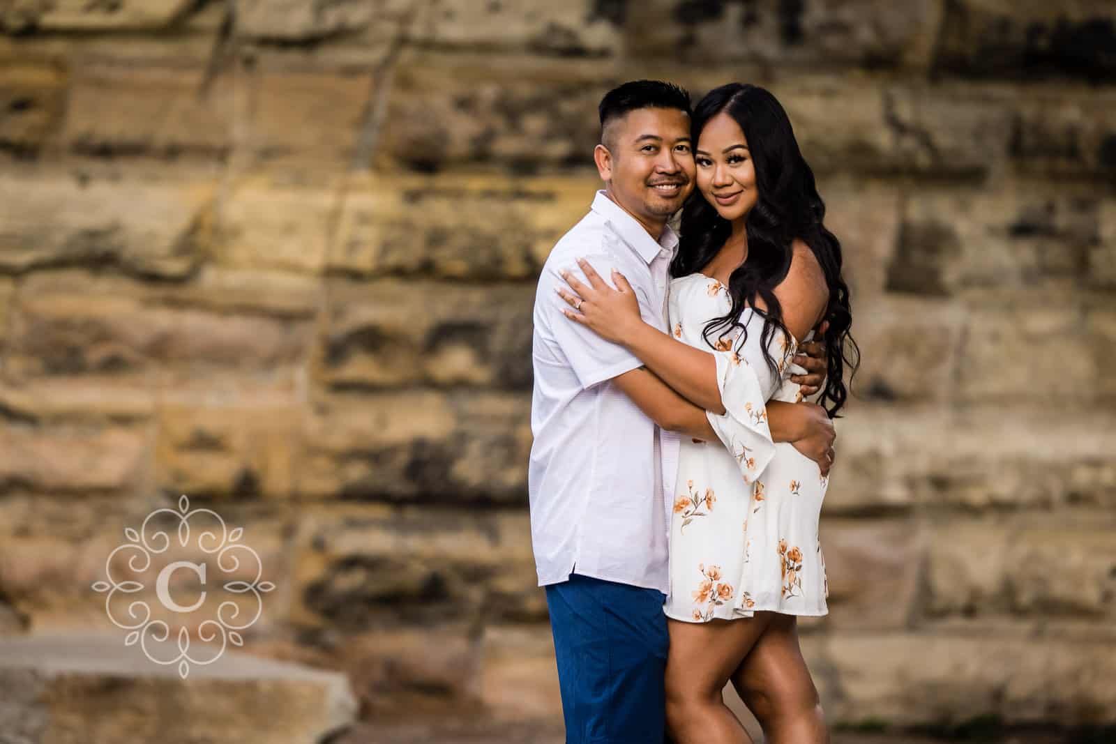 Mill Ruins Park Engagement Photographer