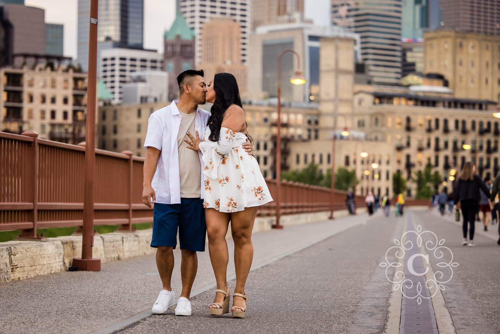 Mill Ruins Park Engagement Photographer