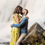 Waterfall Couple Photographer MN