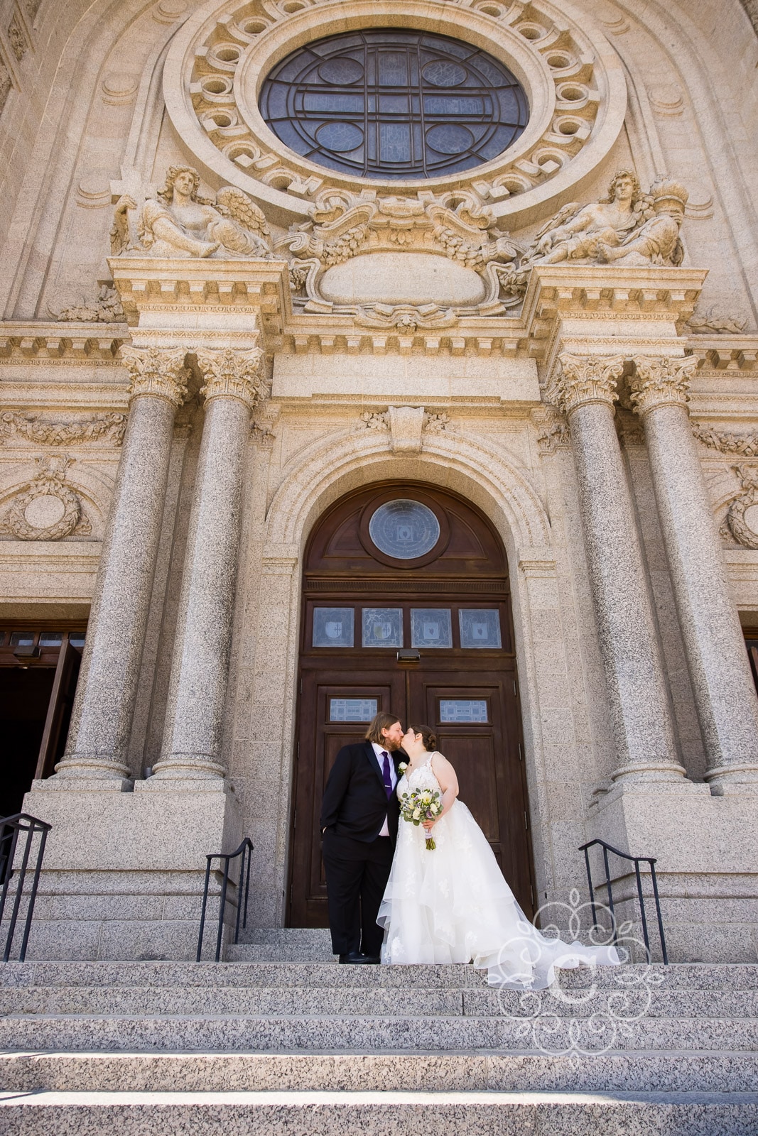 Saint Paul Cathedral MN Wedding Photo