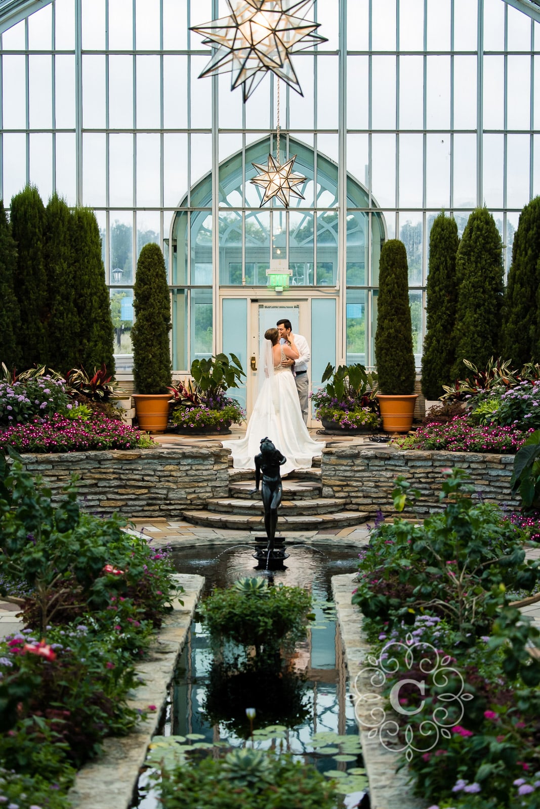 Como Park Conservatory Wedding Photography