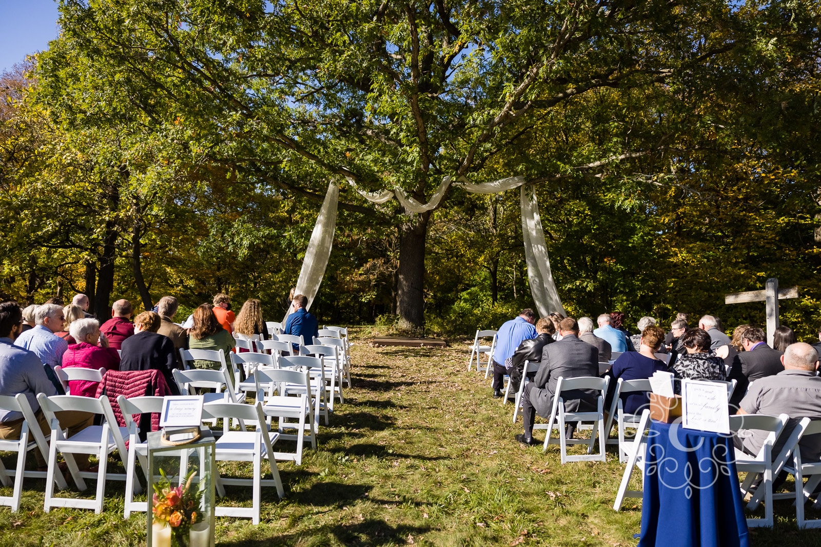 MN Landscape Arboretum Wedding Photo