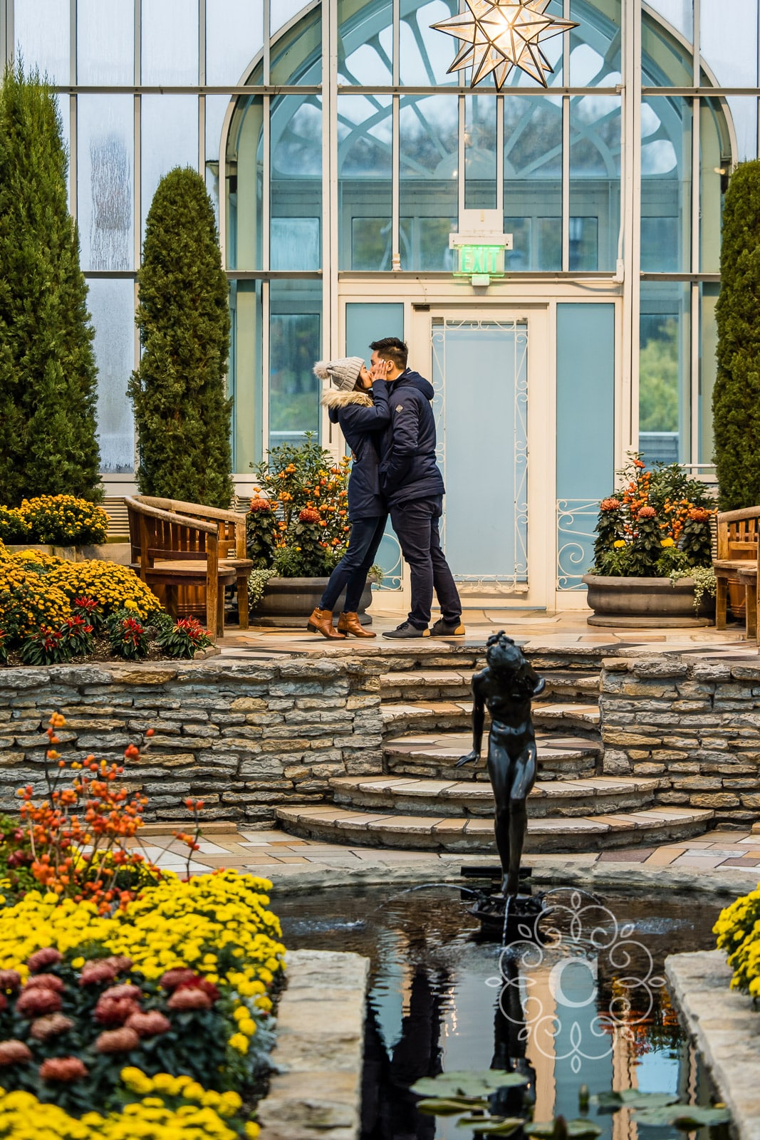 Como Conservatory Proposal Photography