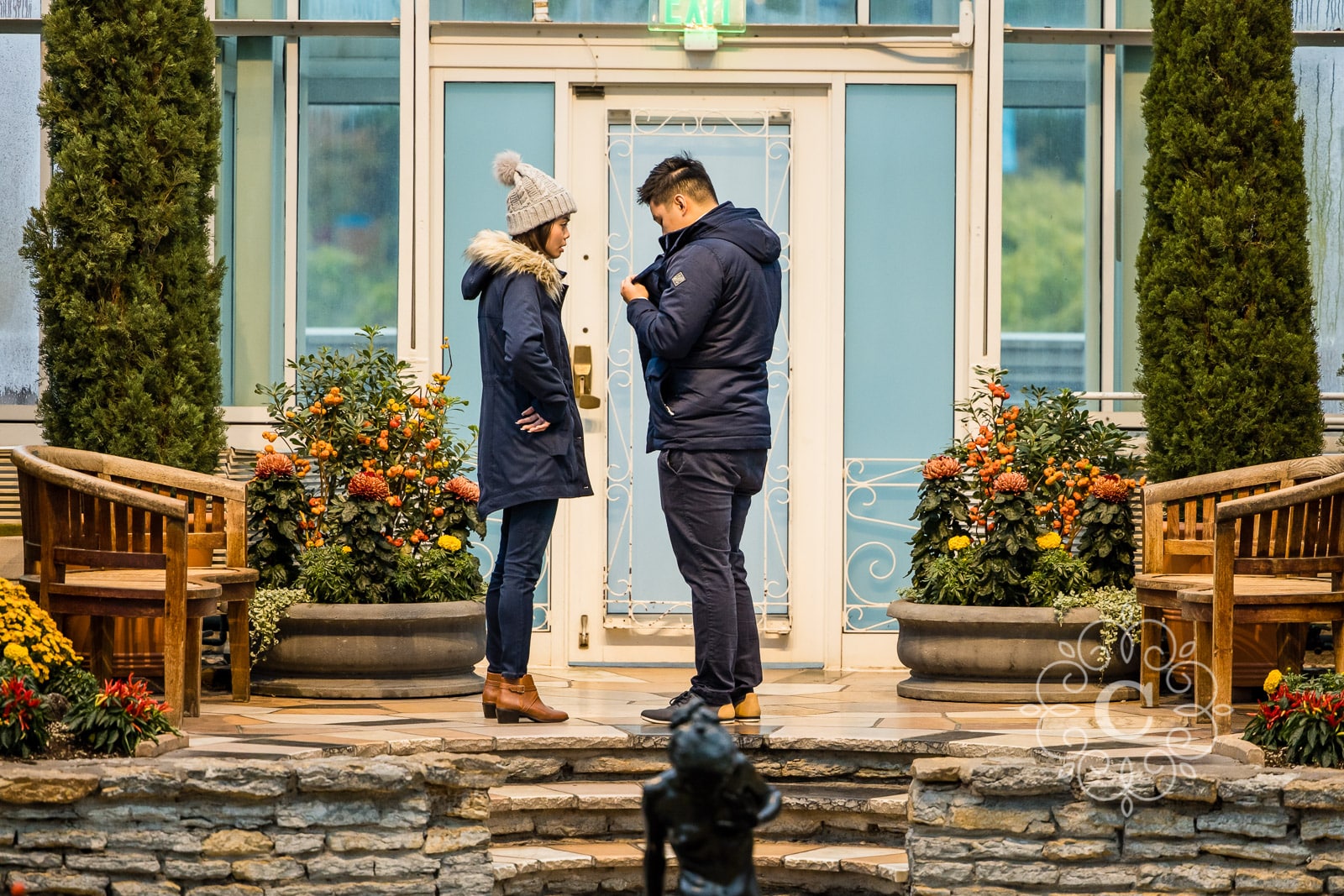 Como Conservatory Proposal Photography