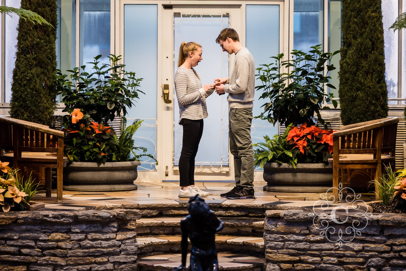 Sunken Garden Como Park MN Proposal Photo