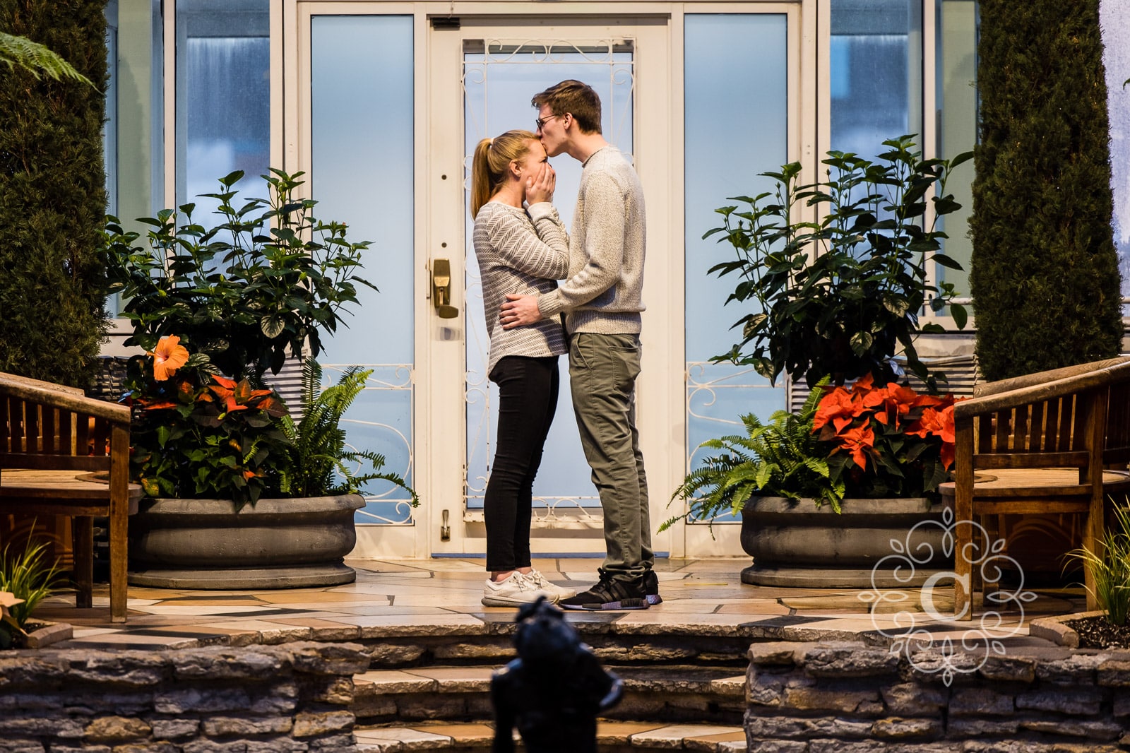 Sunken Garden Como Park MN Proposal Photo