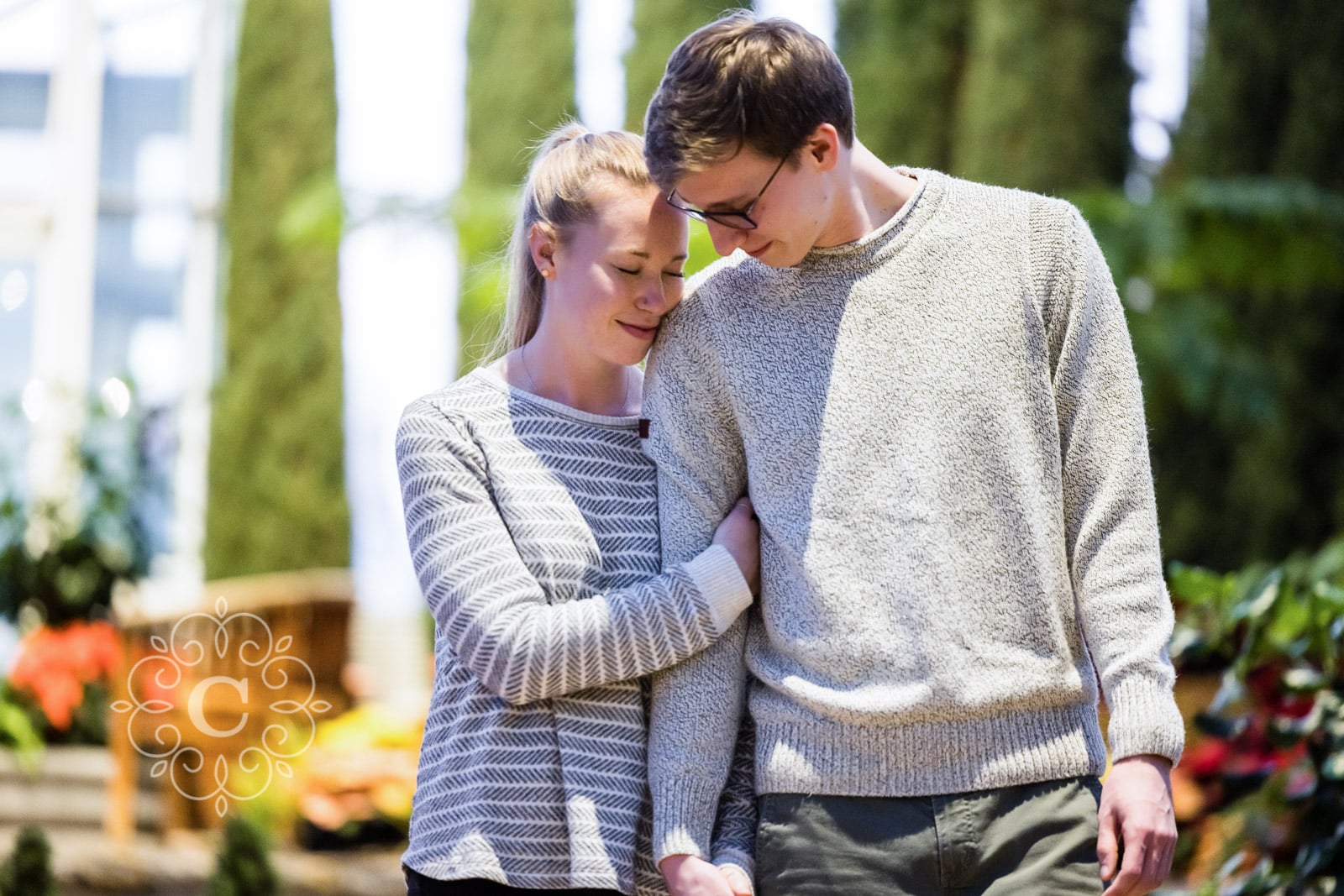 Sunken Garden Como Park MN Proposal Photo