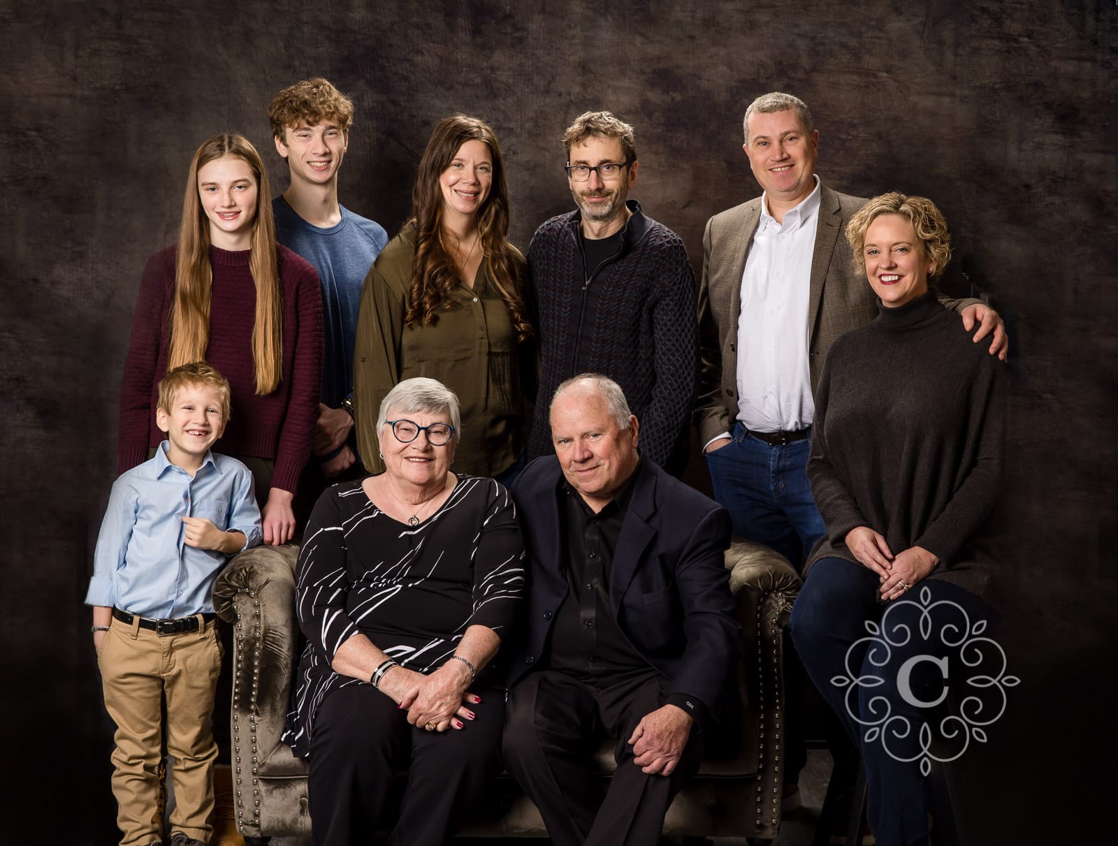 Extended Family Studio Photo