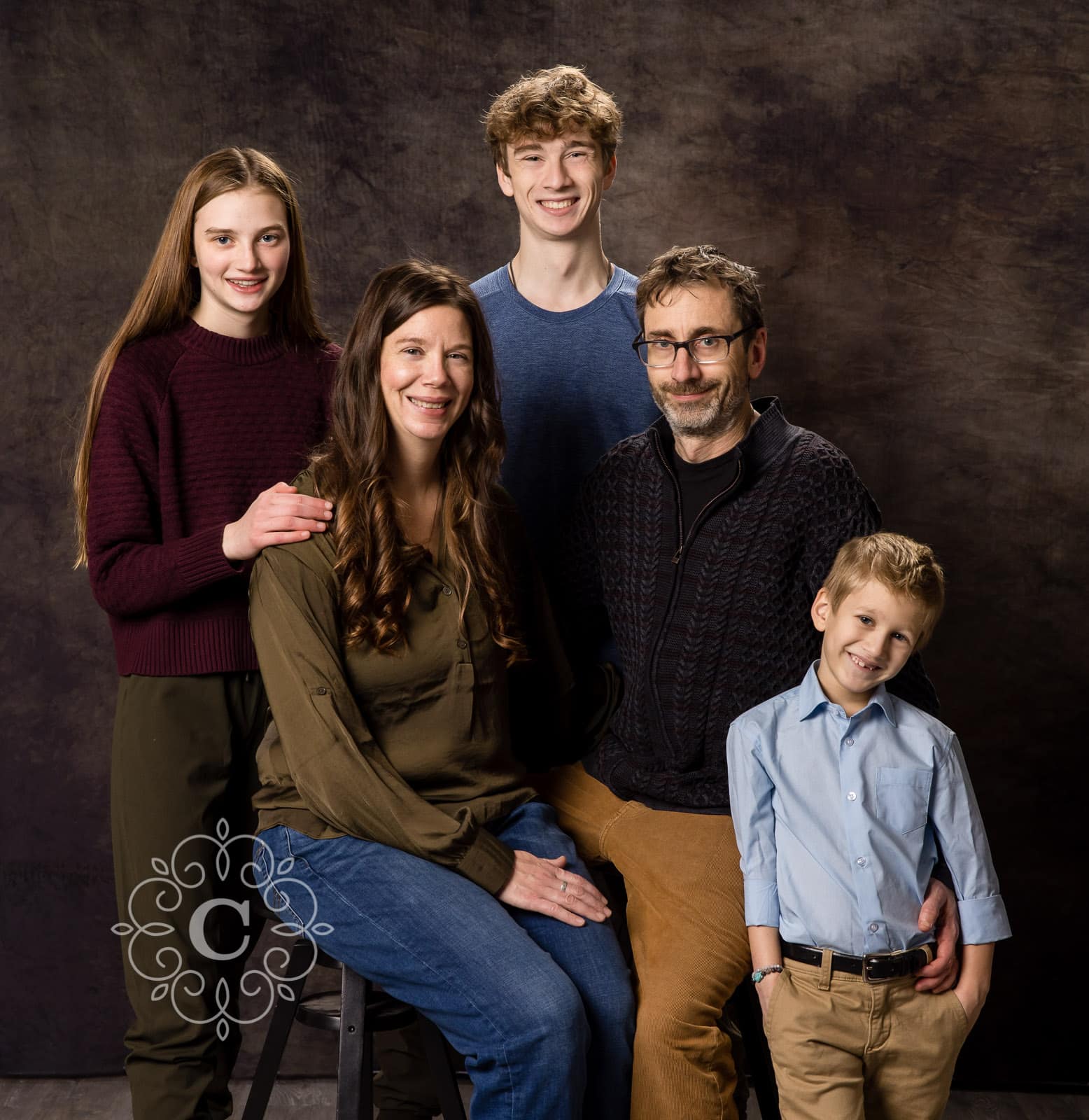 Extended Family Studio Photo