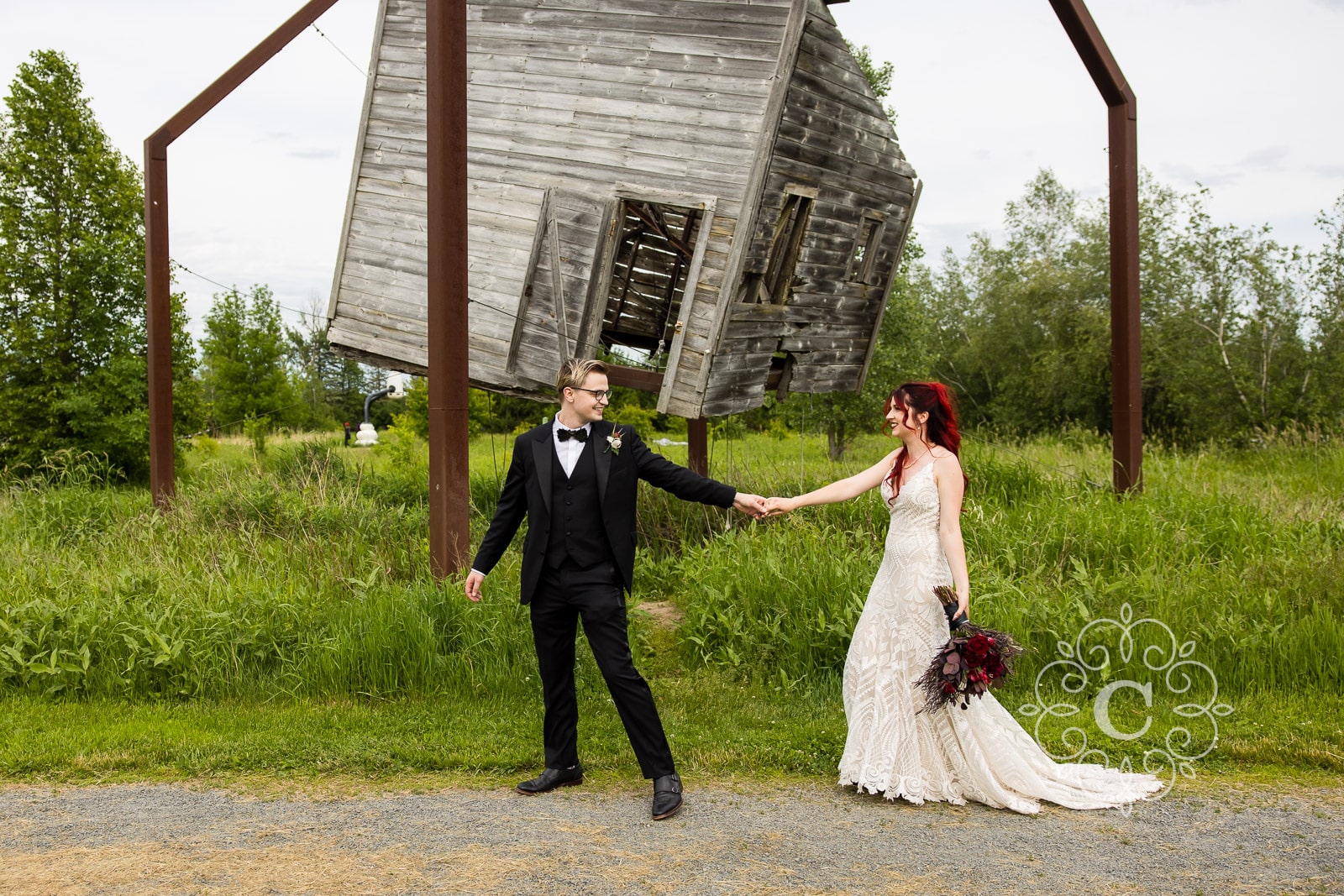 Sculpture Park Wedding Photography