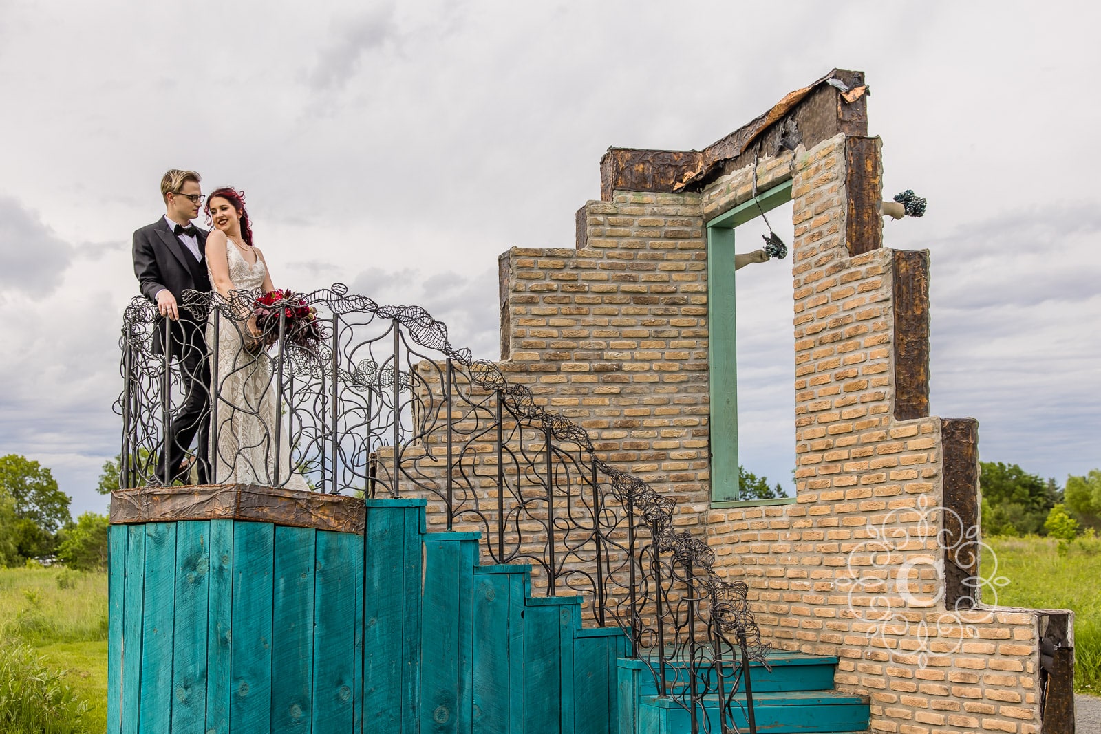 Sculpture Park Wedding Photography