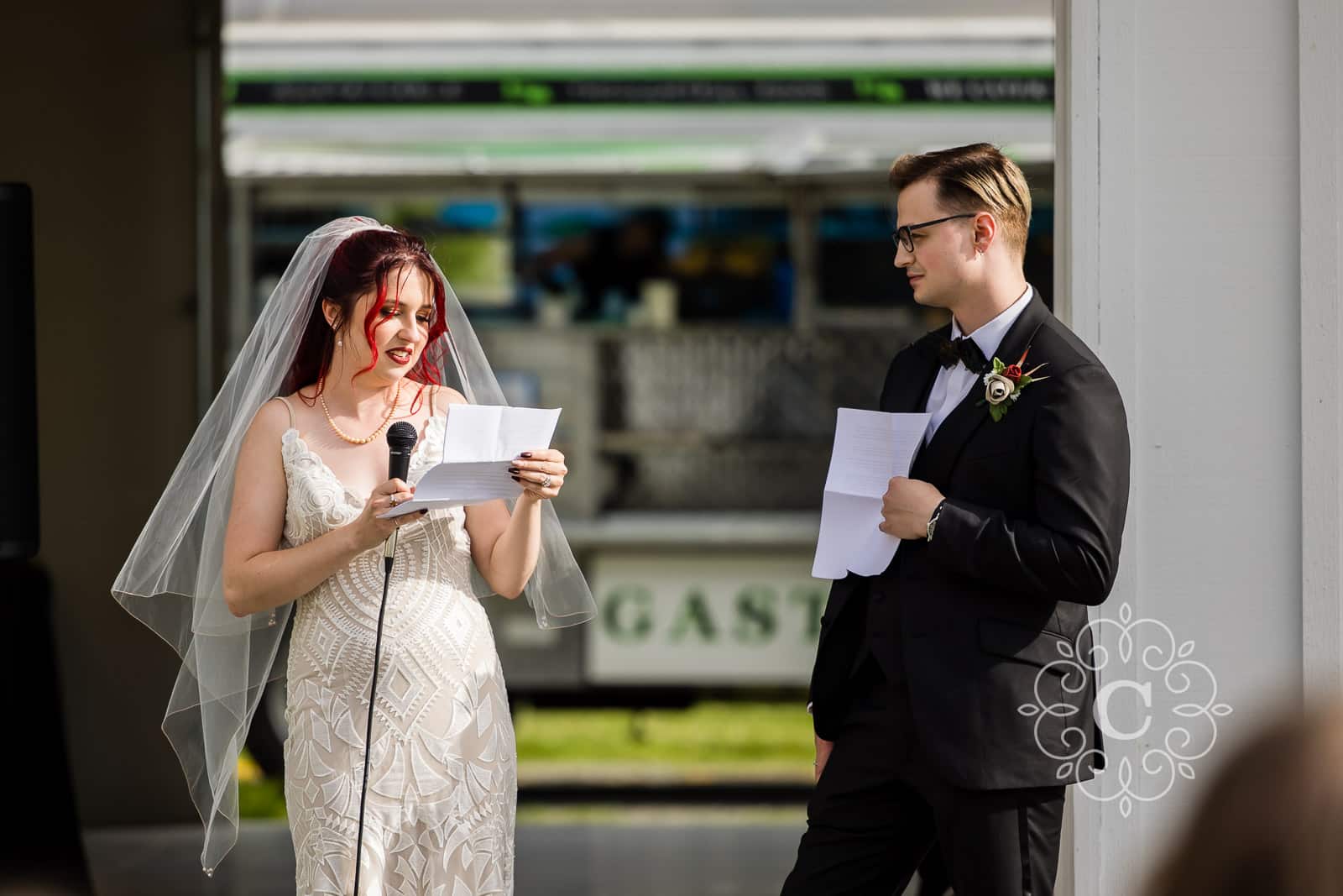 Sculpture Park Wedding Photography