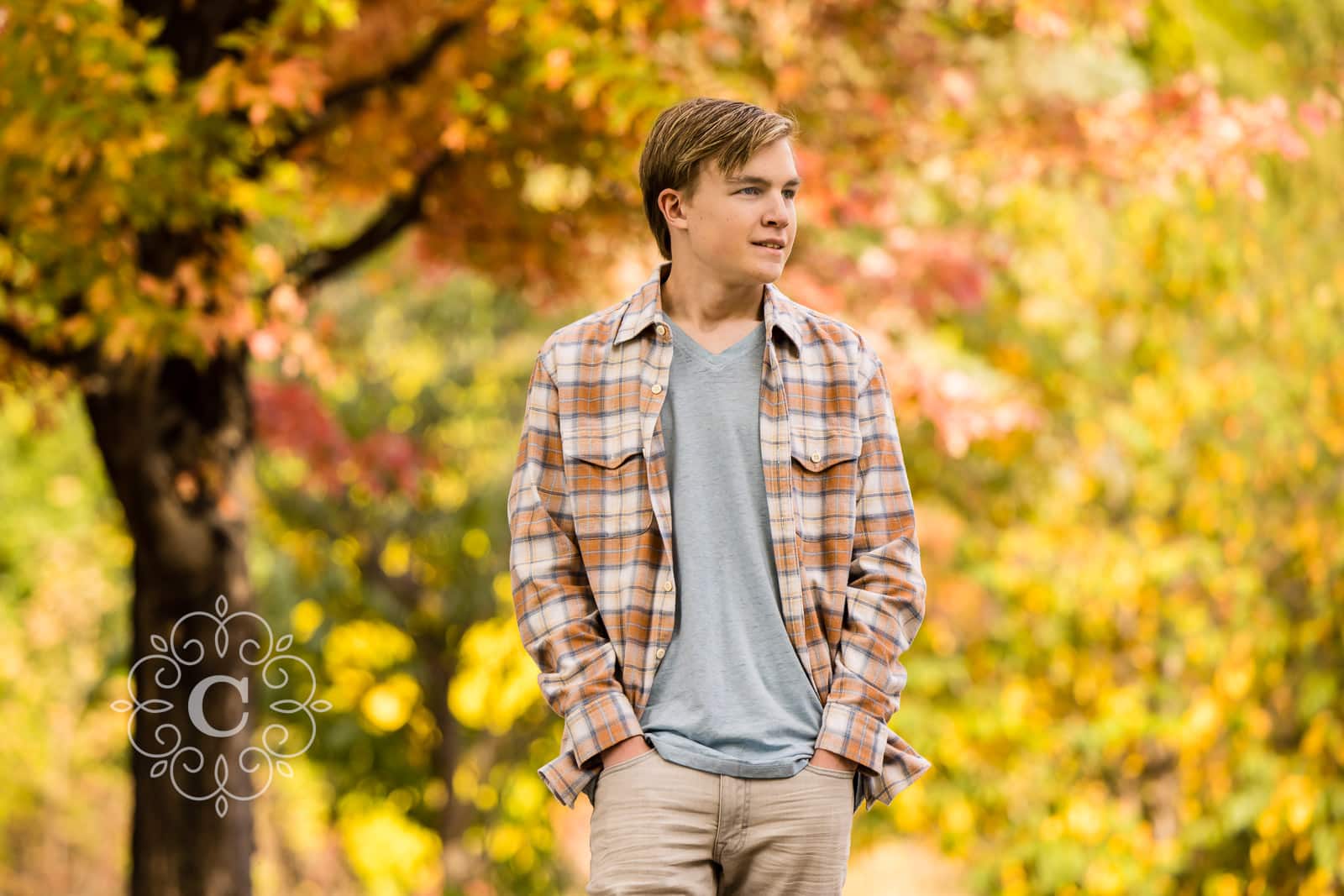 Como Park Senior Guy Portraits Photography