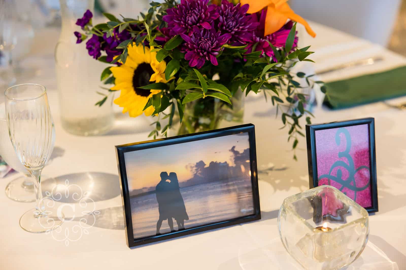 Como Park Covered Porch Wedding Reception Photo