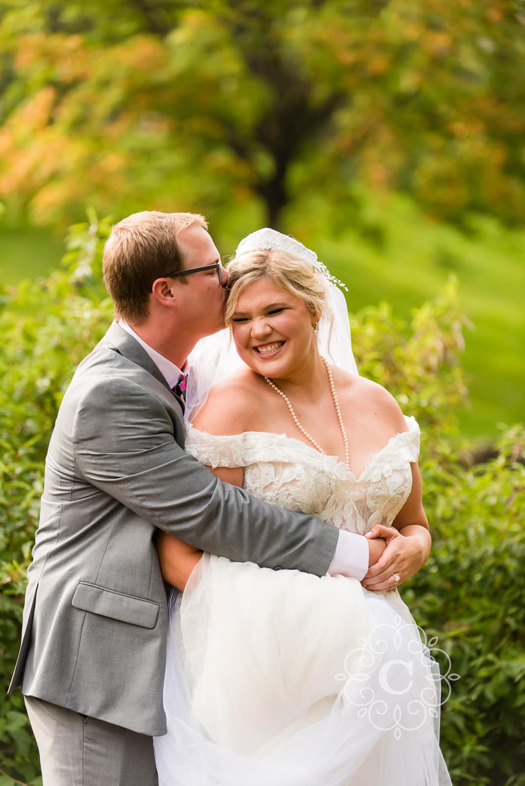 Como Park Conservatory Wedding Photo