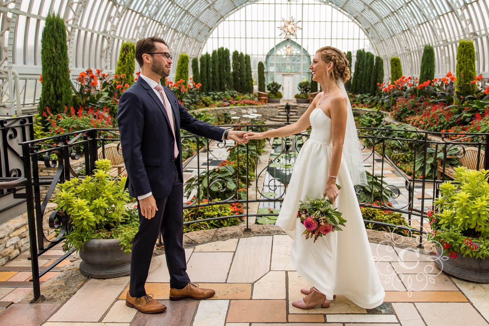 Marjorie McNeely Conservatory Wedding Photos