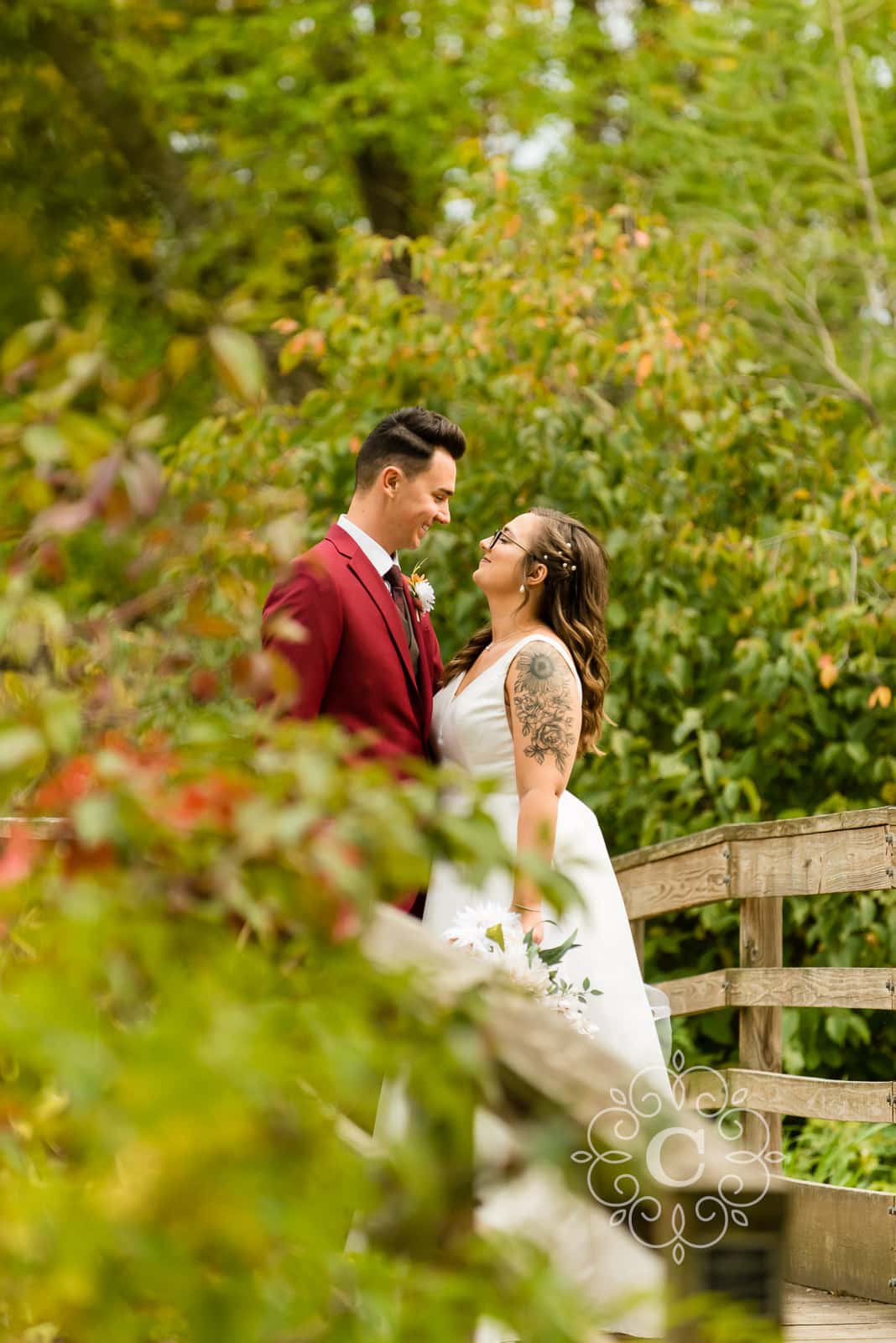 MN Landscape Arboretum Wedding Photographer