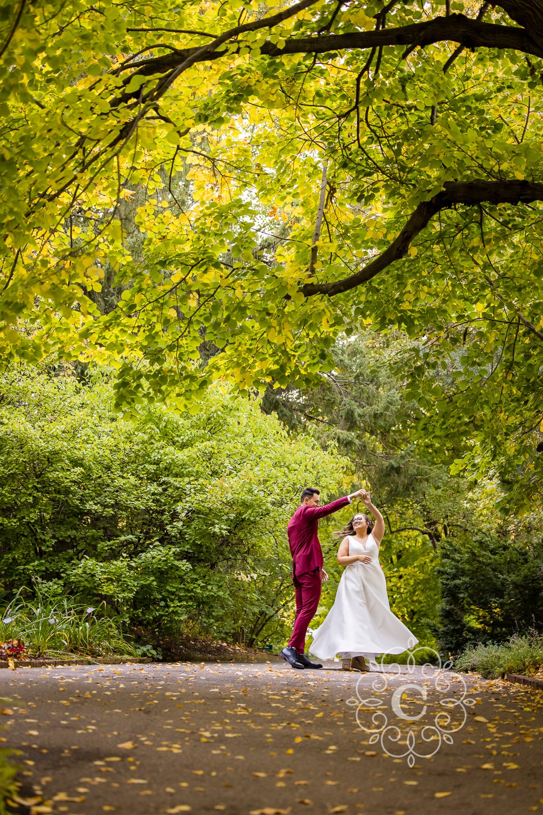MN Landscape Arboretum Wedding Photographer