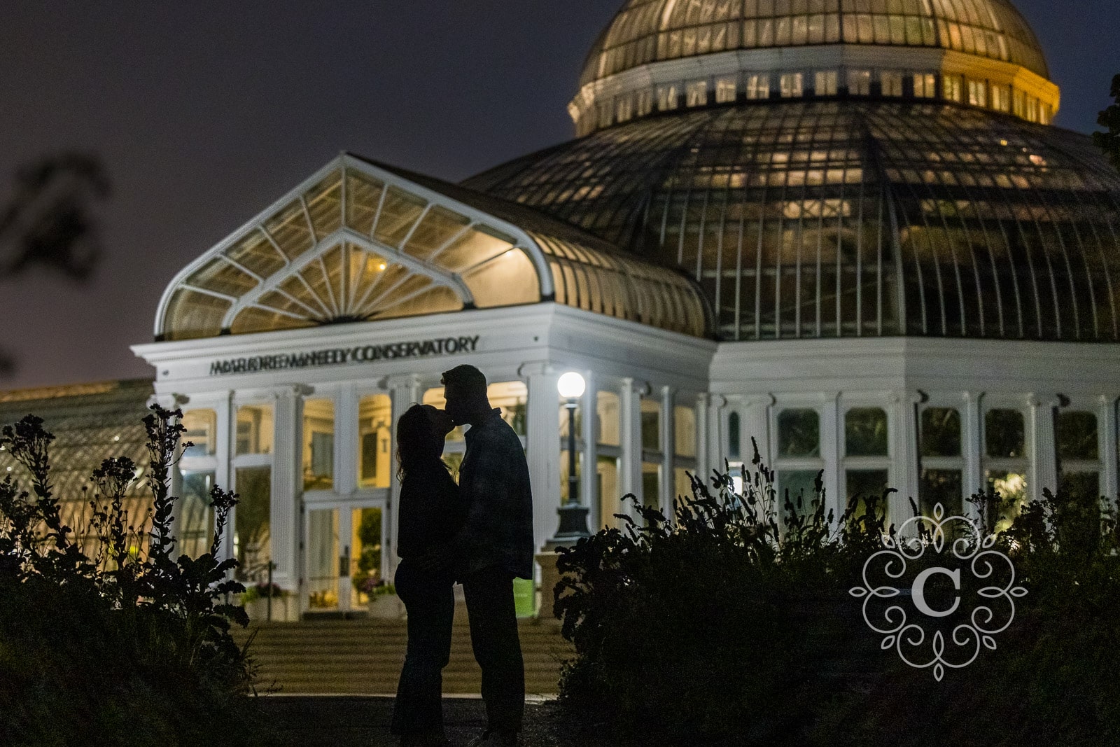 Sunken Garden Como Park Engagement Proposal Photo