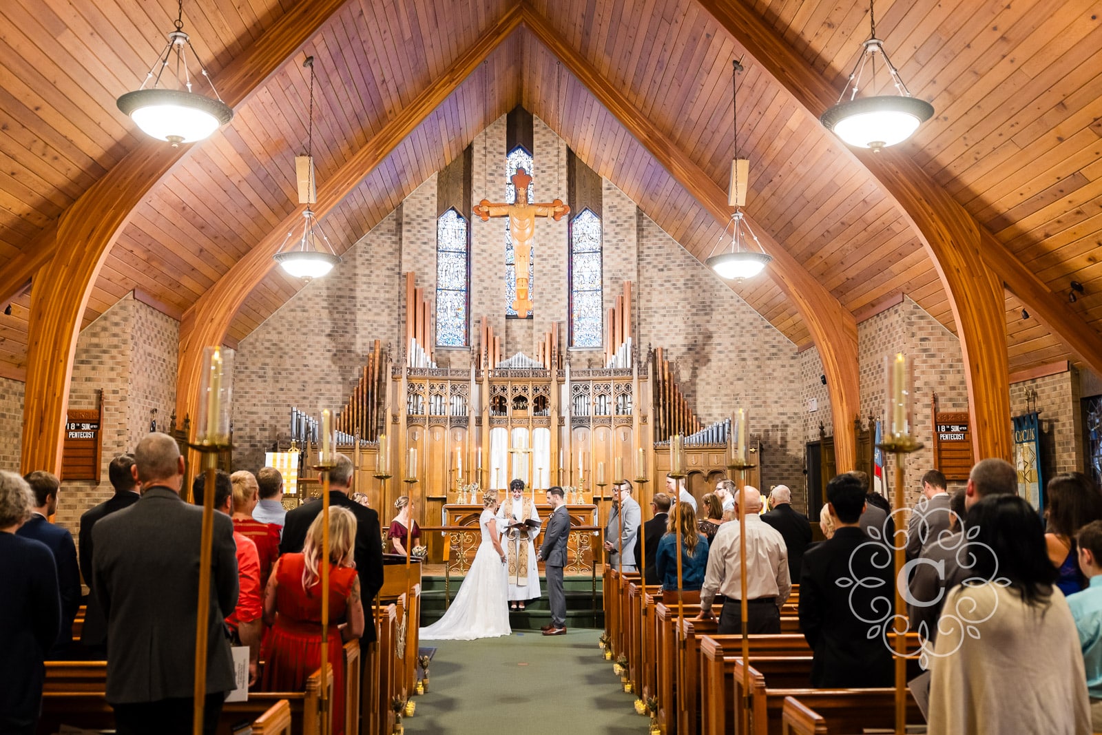 Christ Episcopal Church Woodbury Wedding Photo