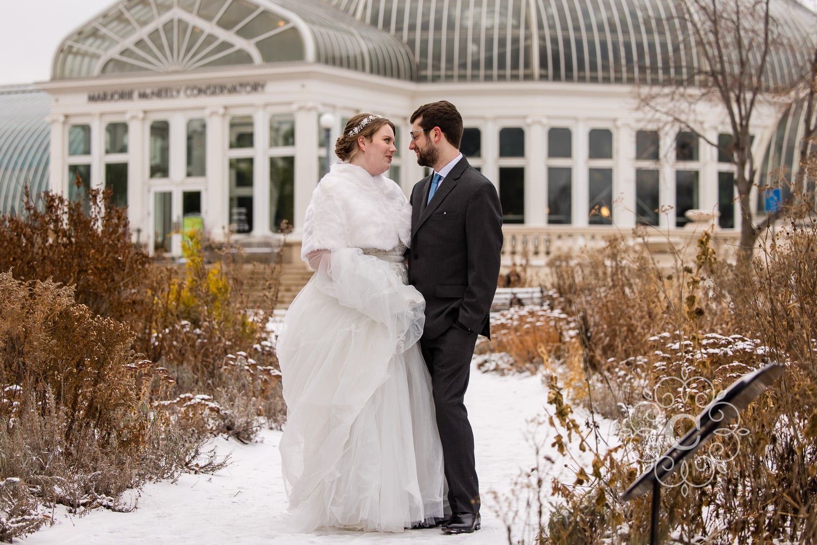 Como Park Conservatory wedding photographers