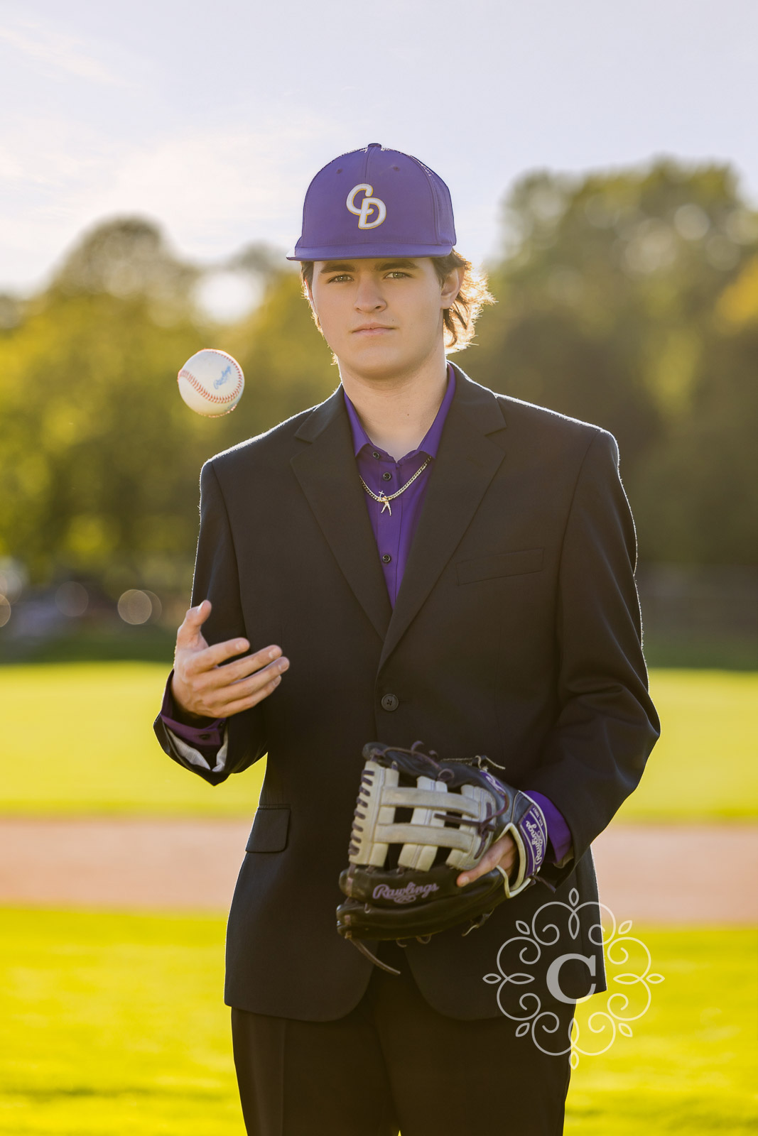 Senior Boy Baseball Picture Photographer