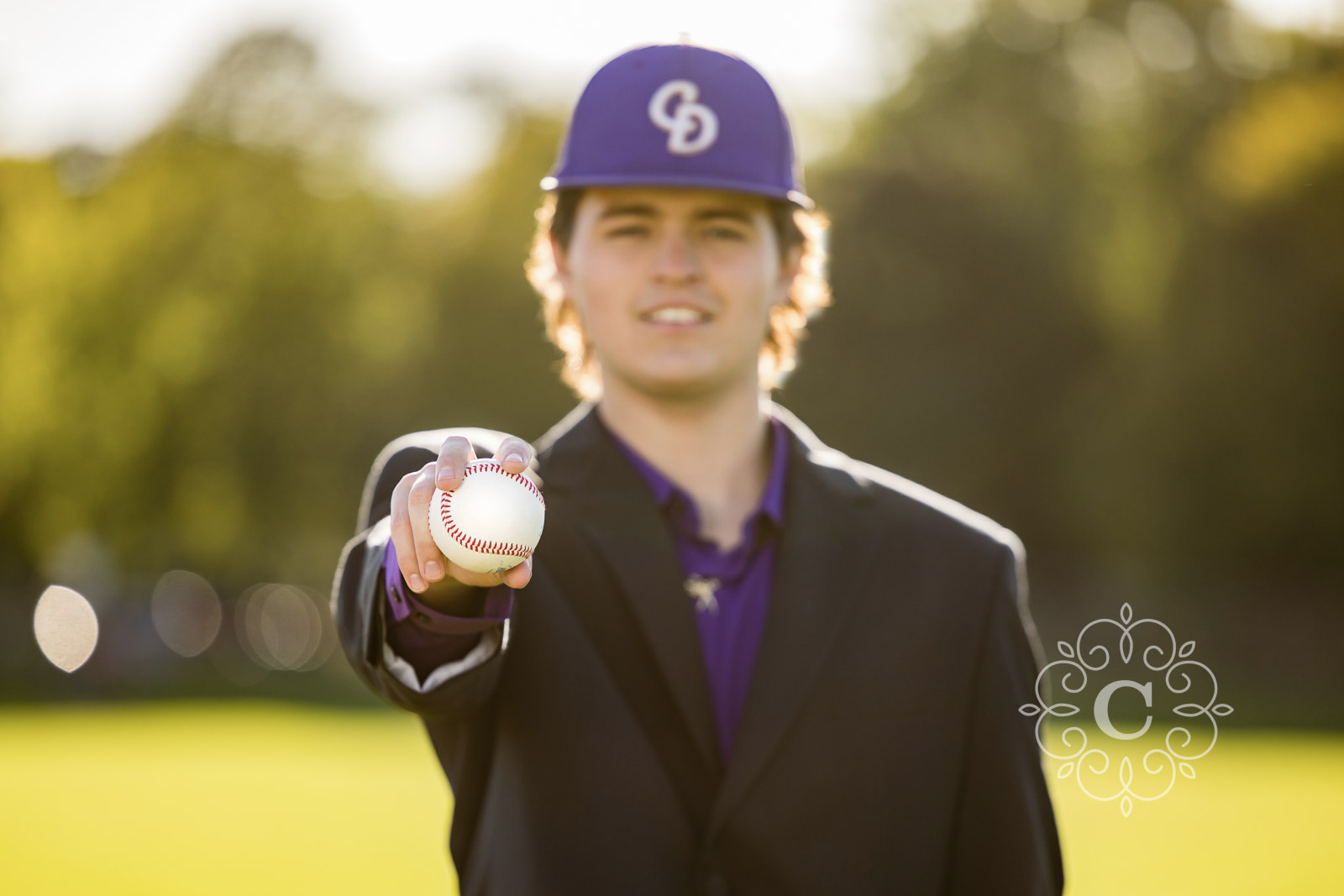 Senior Boy Baseball Picture Photographer