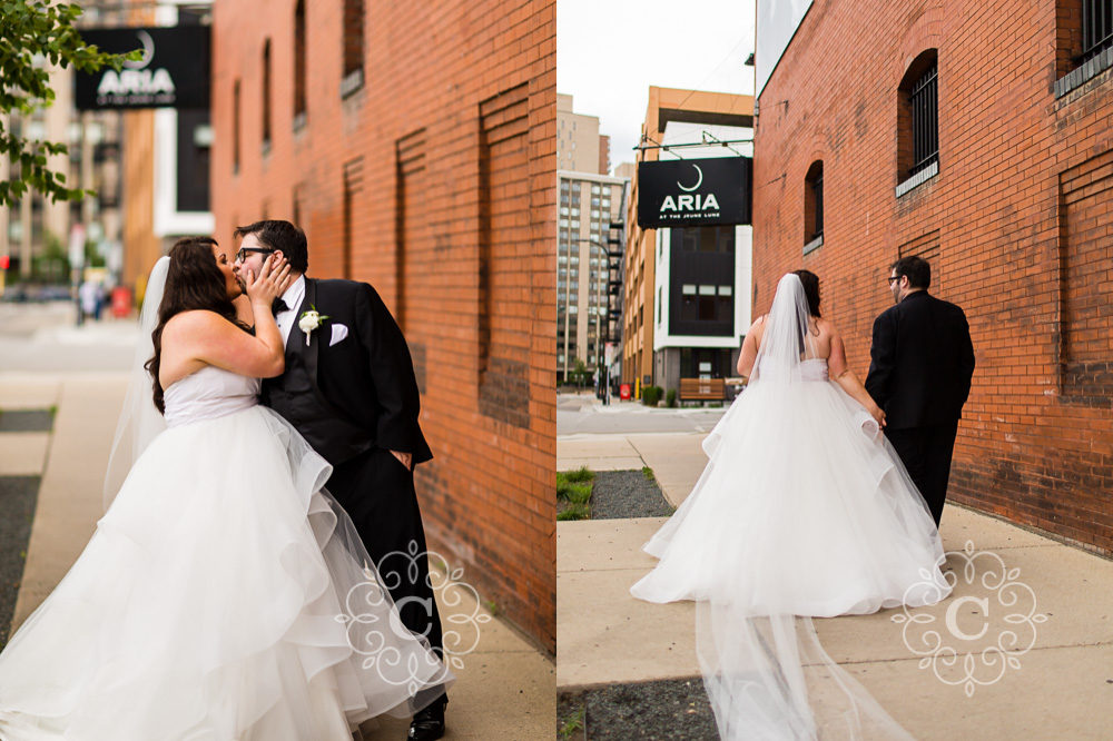 Aria Minneapolis Wedding Photo