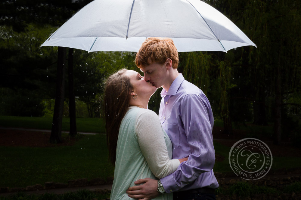 Como Park Conservatory Engagement Photography