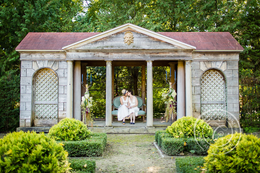 Formal Garden Wedding Minneapolis MN Photo