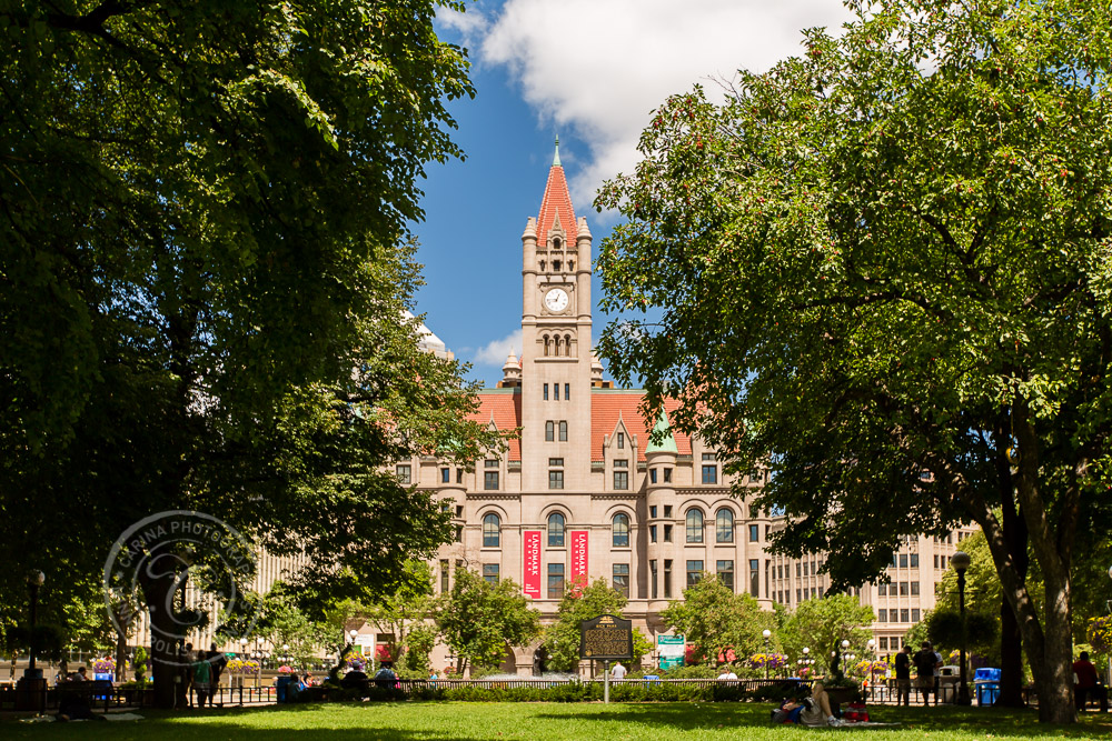 Landmark Center St Paul MN Wedding Photography