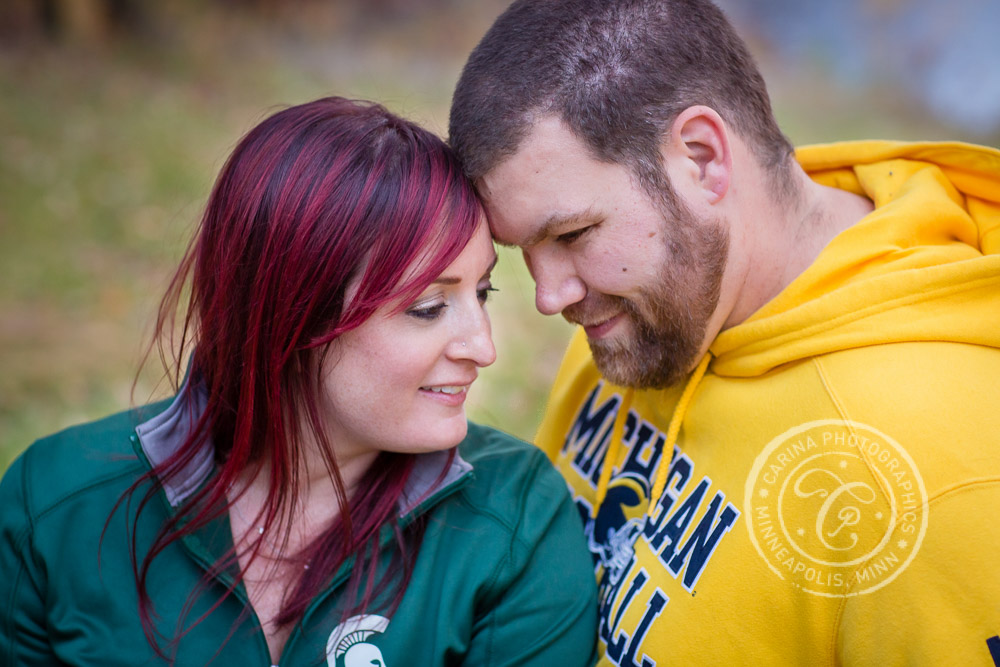 Lebanon Hills Eagan Minneapolis MN Engagement Photo