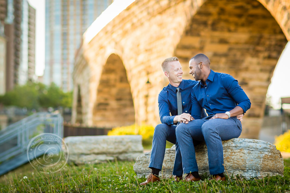 Mill Ruins Park Minneapolis Engagement Session