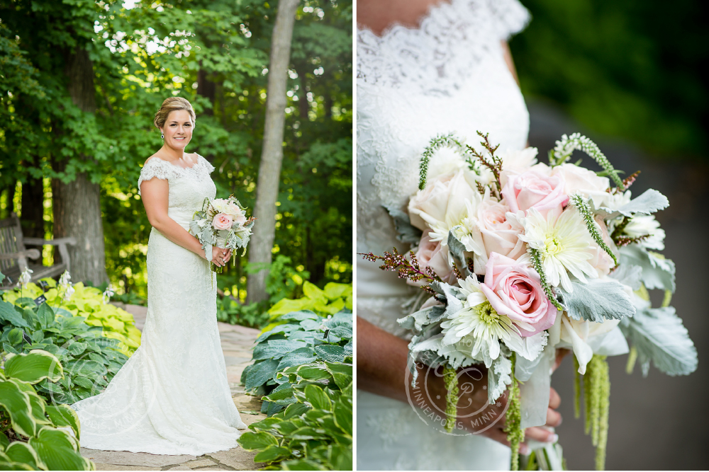 MN Landscape Arboretum Wedding Photo