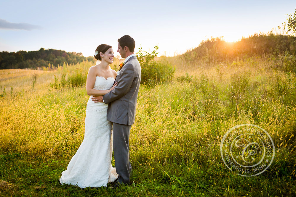 Minnesota Vineyard Winery Wedding Photo