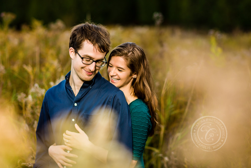 Minnesota Landscape Arboretum Engagement Session Photo