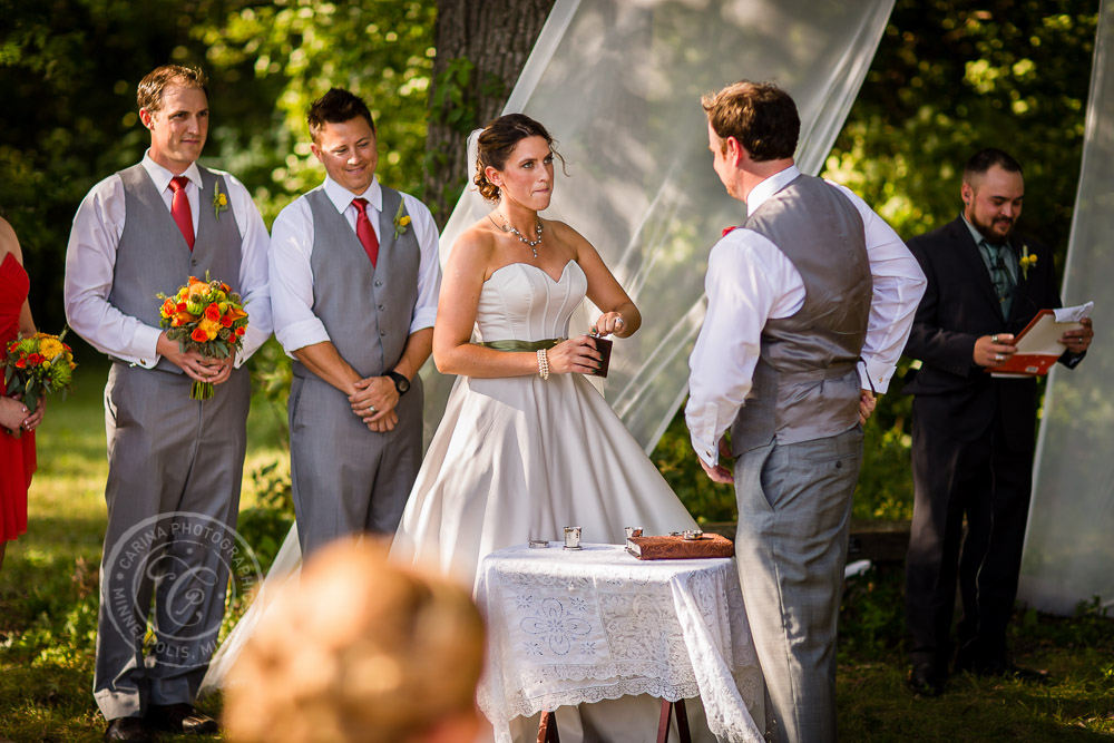 Minnesota Landscape Arboretum Wedding Photo