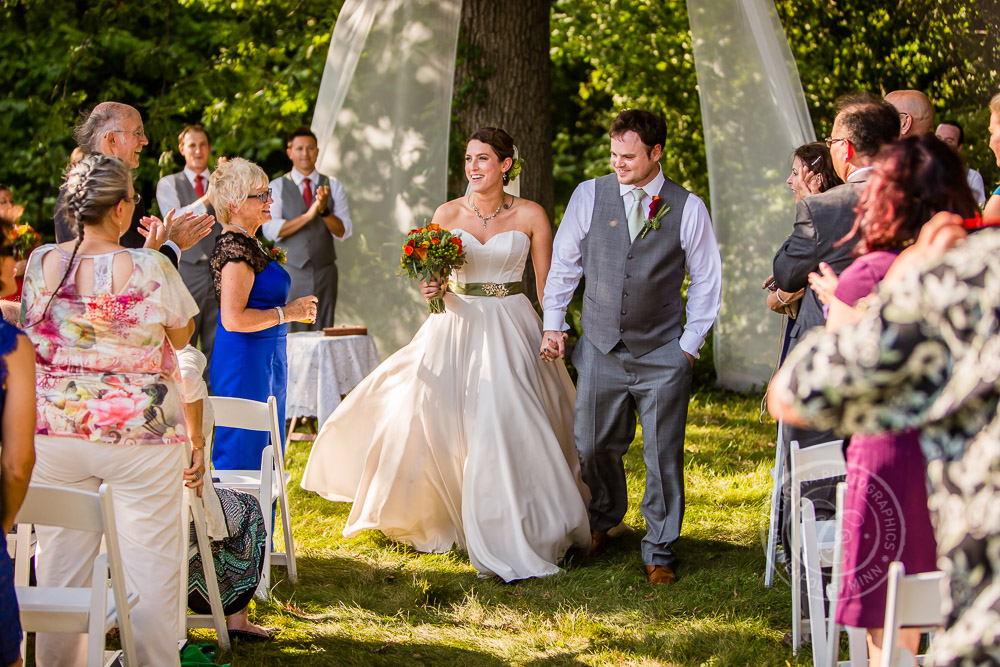 Minnesota Landscape Arboretum Wedding Photo