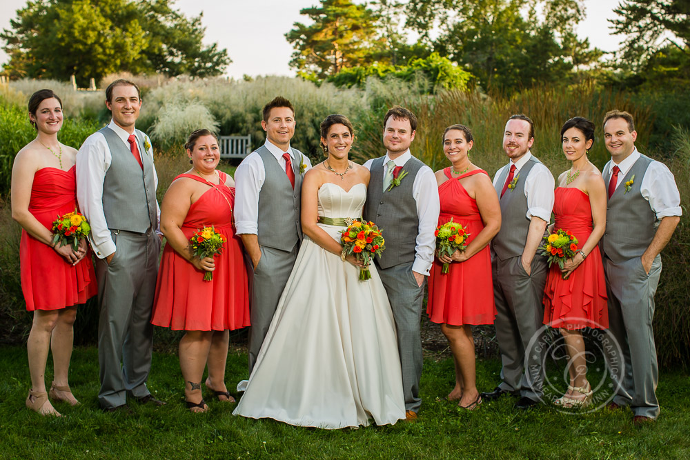 Minnesota Landscape Arboretum Wedding Photo