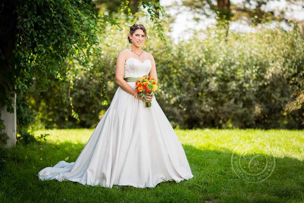 Minnesota Landscape Arboretum Wedding Photo