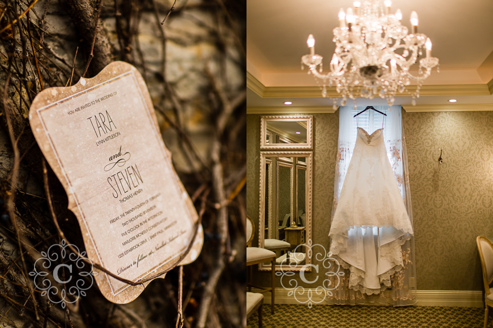 Nicollet Island Inn Minneapolis Wedding Photo